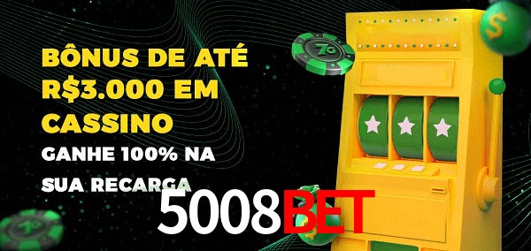 5008Bet melhor bônus de depósito